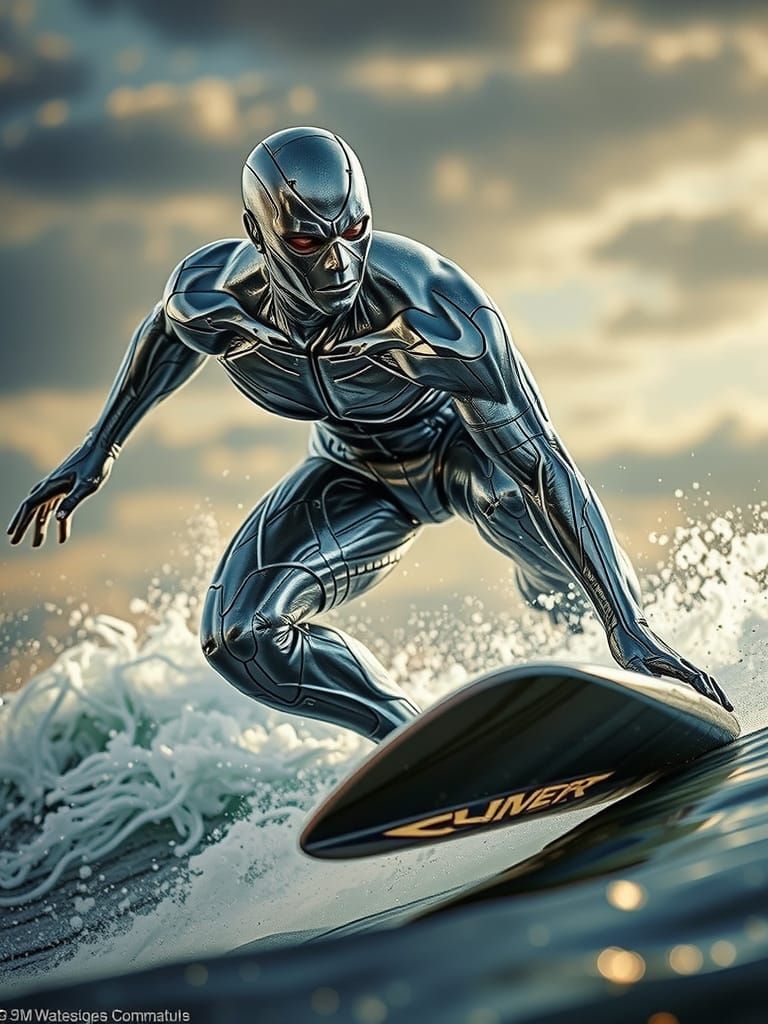 A Silver Surfer