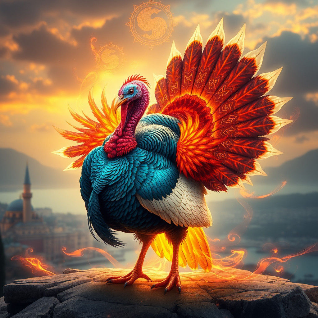 Anatolian Phoenix Turkey: Mythical Hybrid Creature