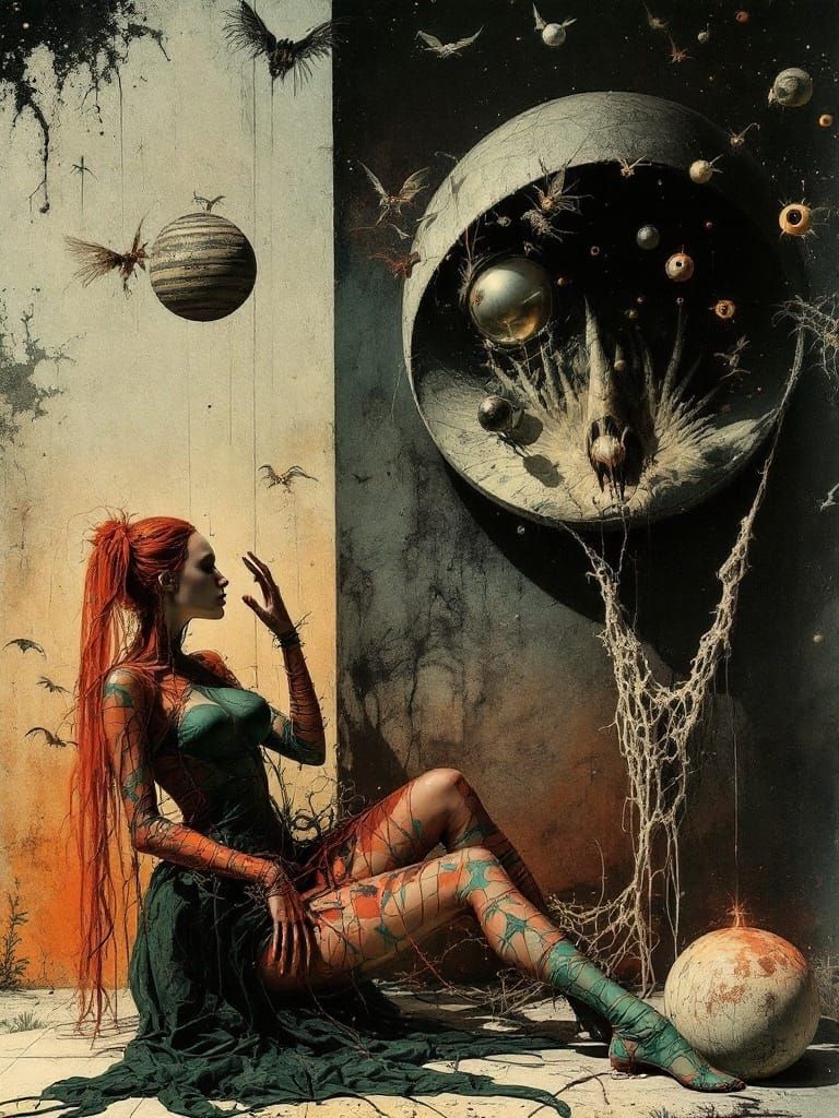 shocked by the mildly surreal