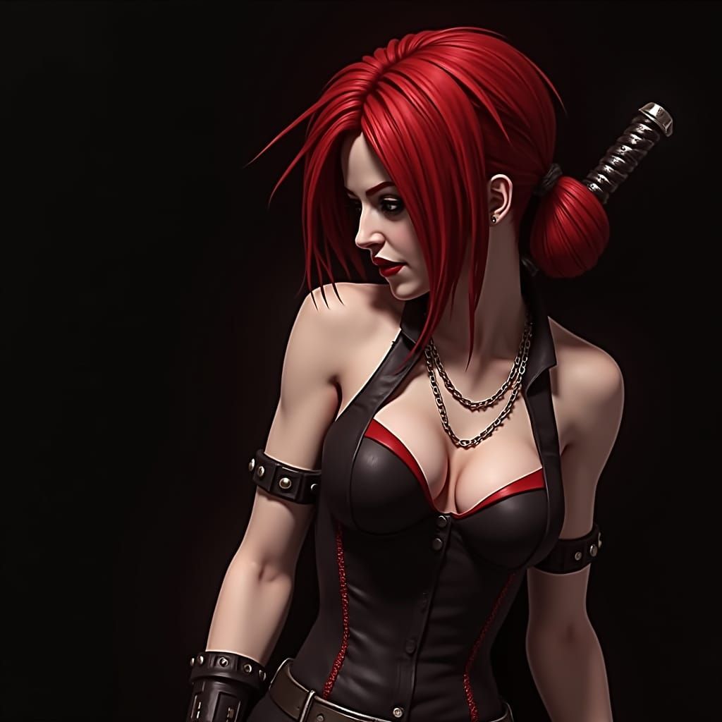 BloodRayne Vampire Warrior with Katana