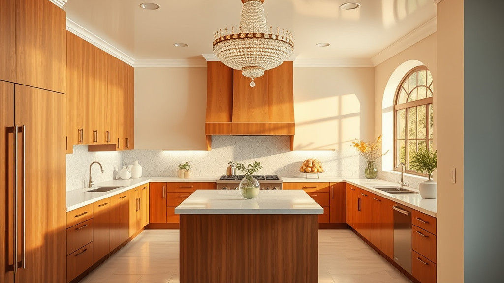 Luxurious Kitchen Design Inspired by Art Deco Glamour