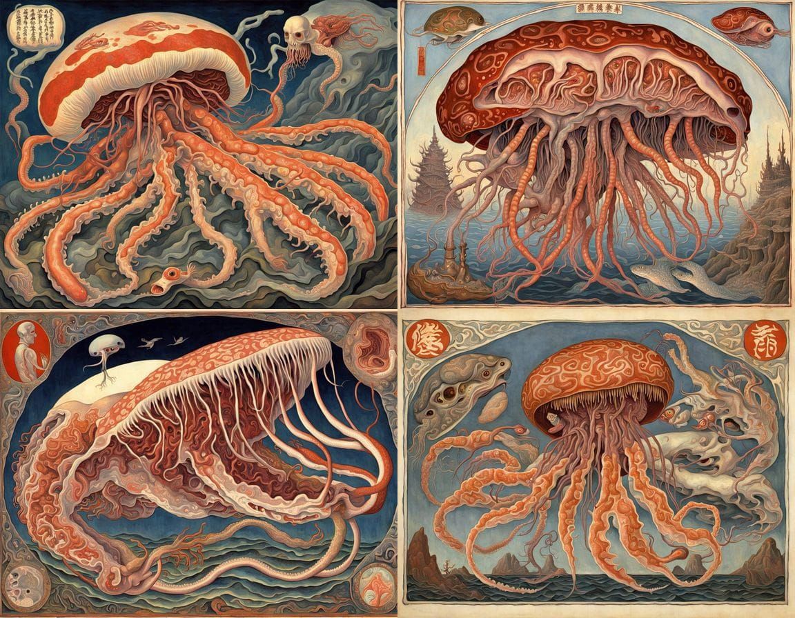 Surreal Biopunk Abomination: A Zygotic Masterpiece