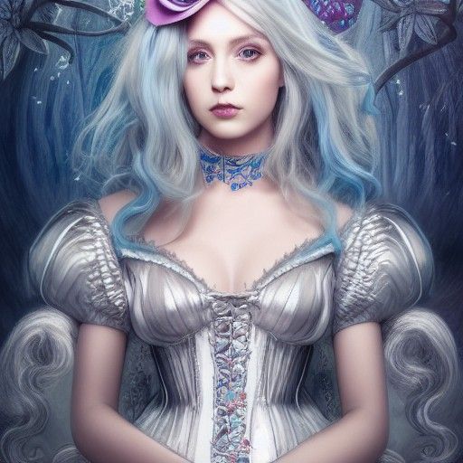 Alice in Wonderland in Intricate Armor