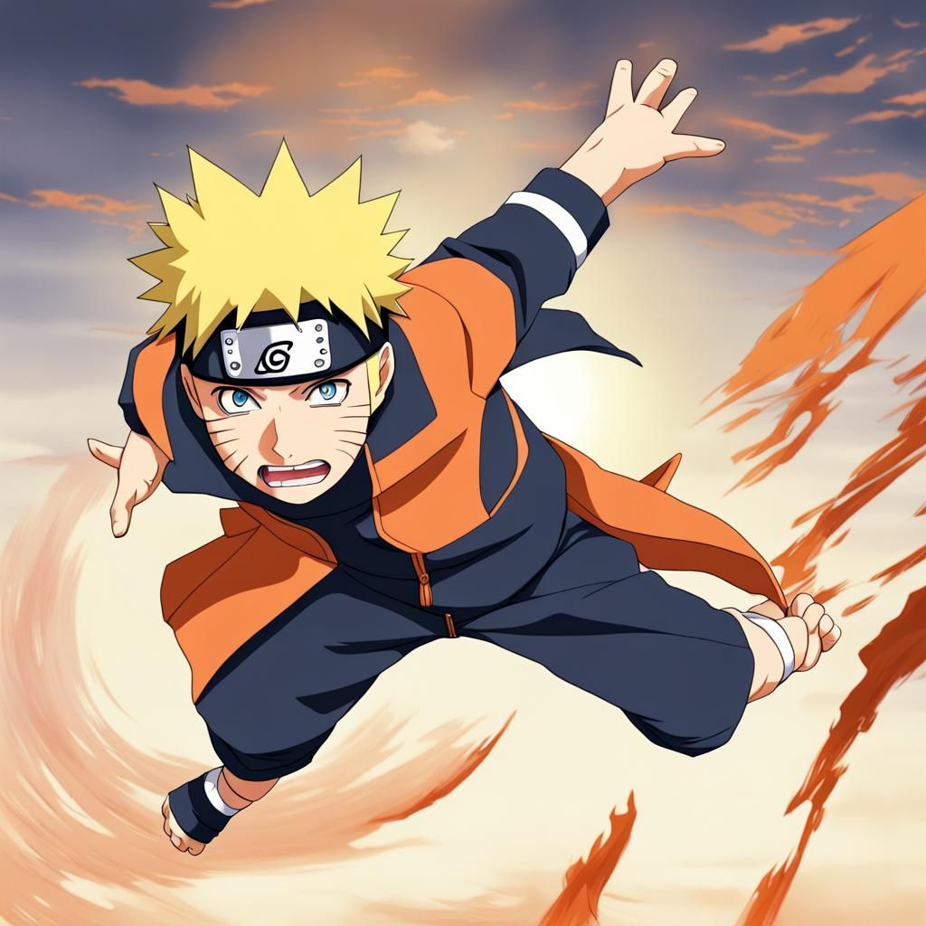 Naruto Anime Key Visual Art