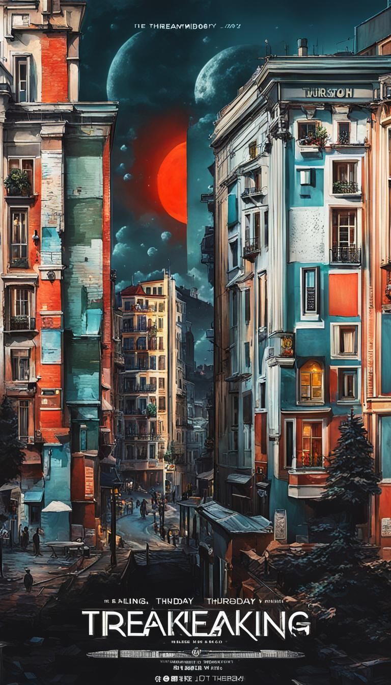 Abstract AI Image Inspired by "Thursday without theme!"