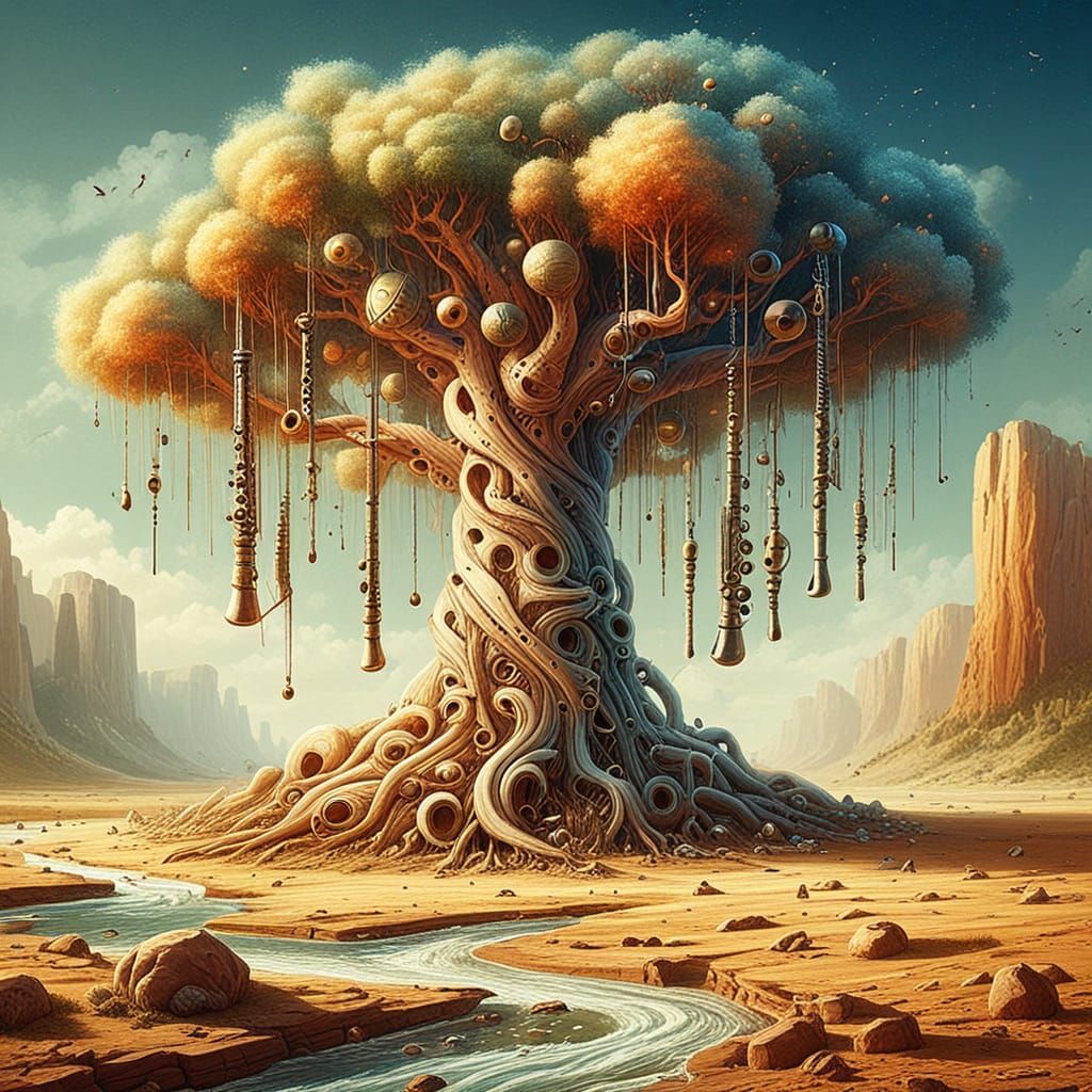 African Flute Tree
