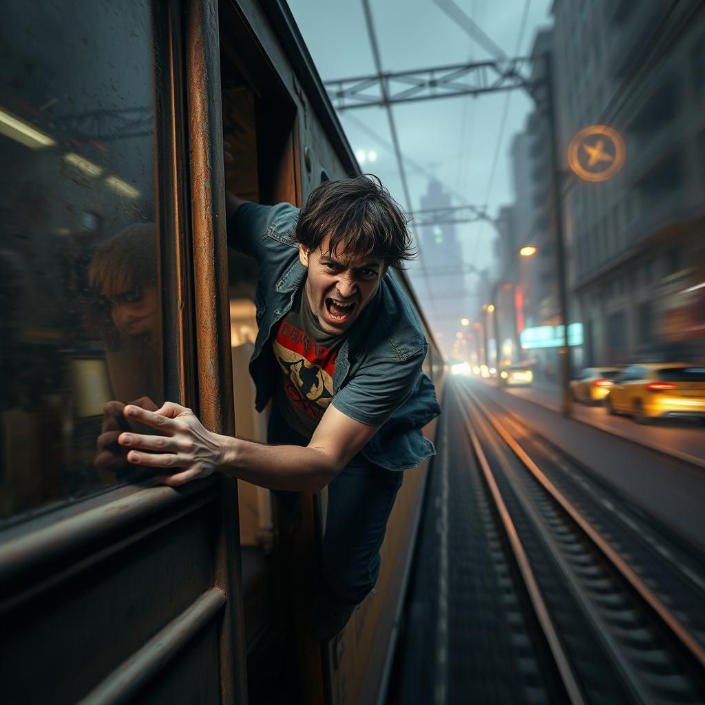 Riding on this crazy train I'm going paranoid