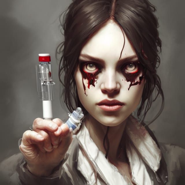 Plague Doctor Portrait in Hyperdetailed Style