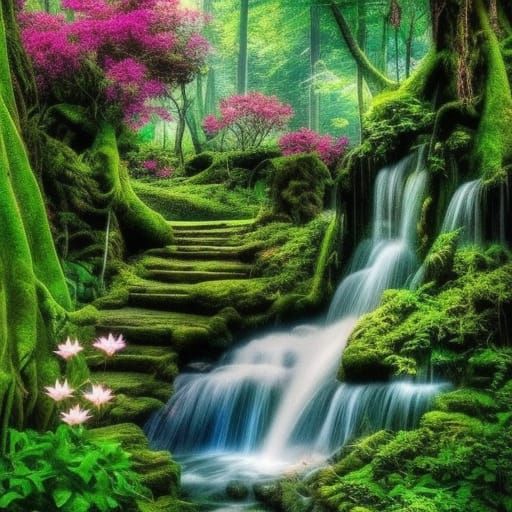 Enchanted Secret Garden: A Hidden Paradise