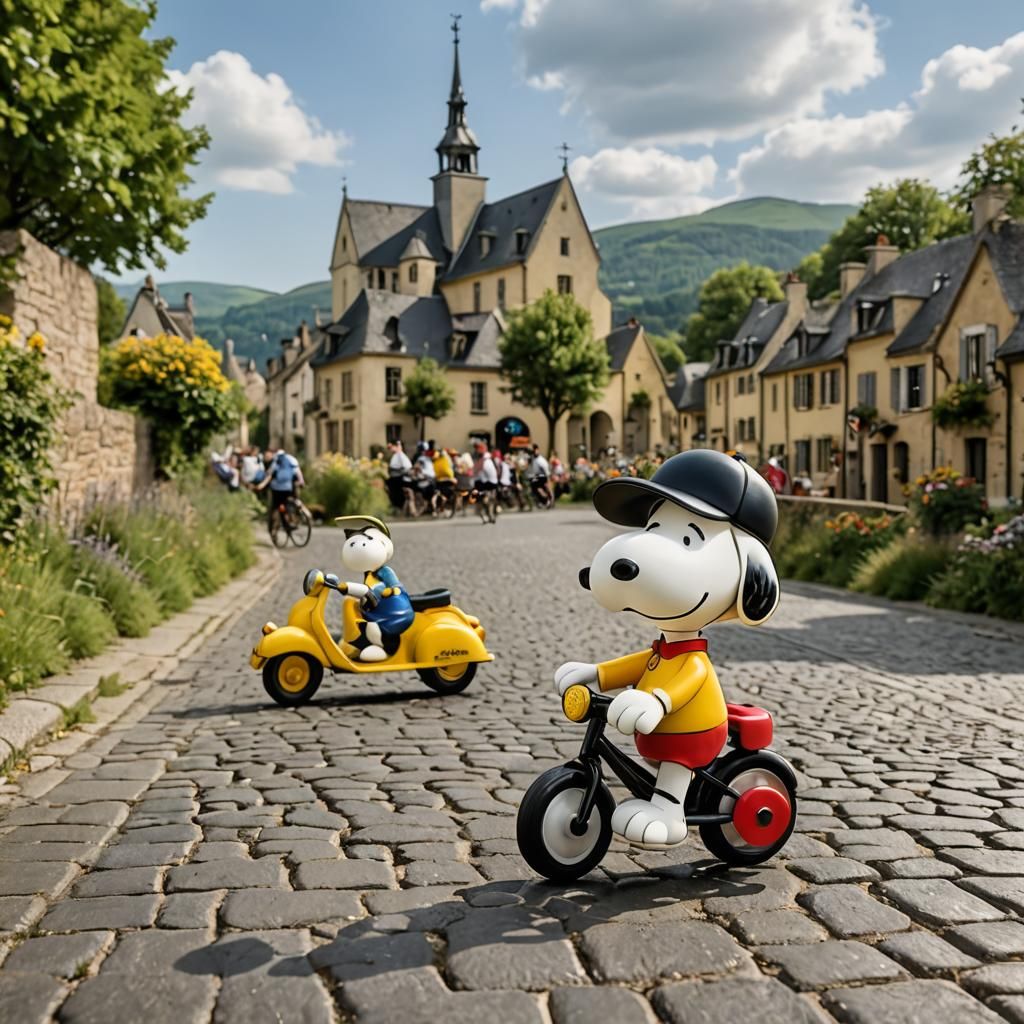 „Snoopy“ by first   „Tour de France“,