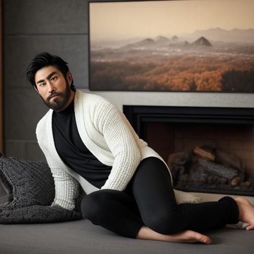 Hyperrealistic Portrait of an Attractive Elf Man