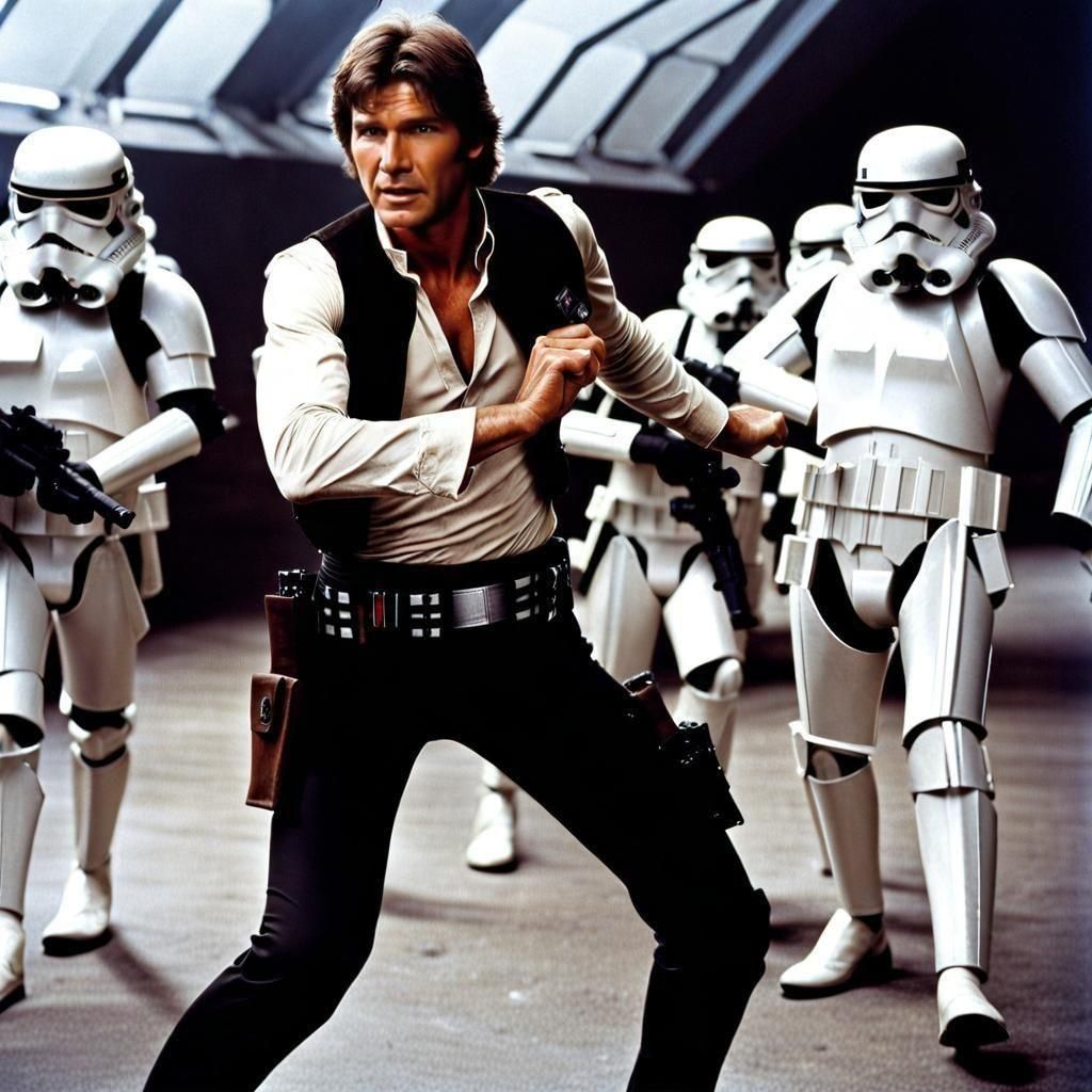 Han Solo Detainment by Galactic Empire Forces