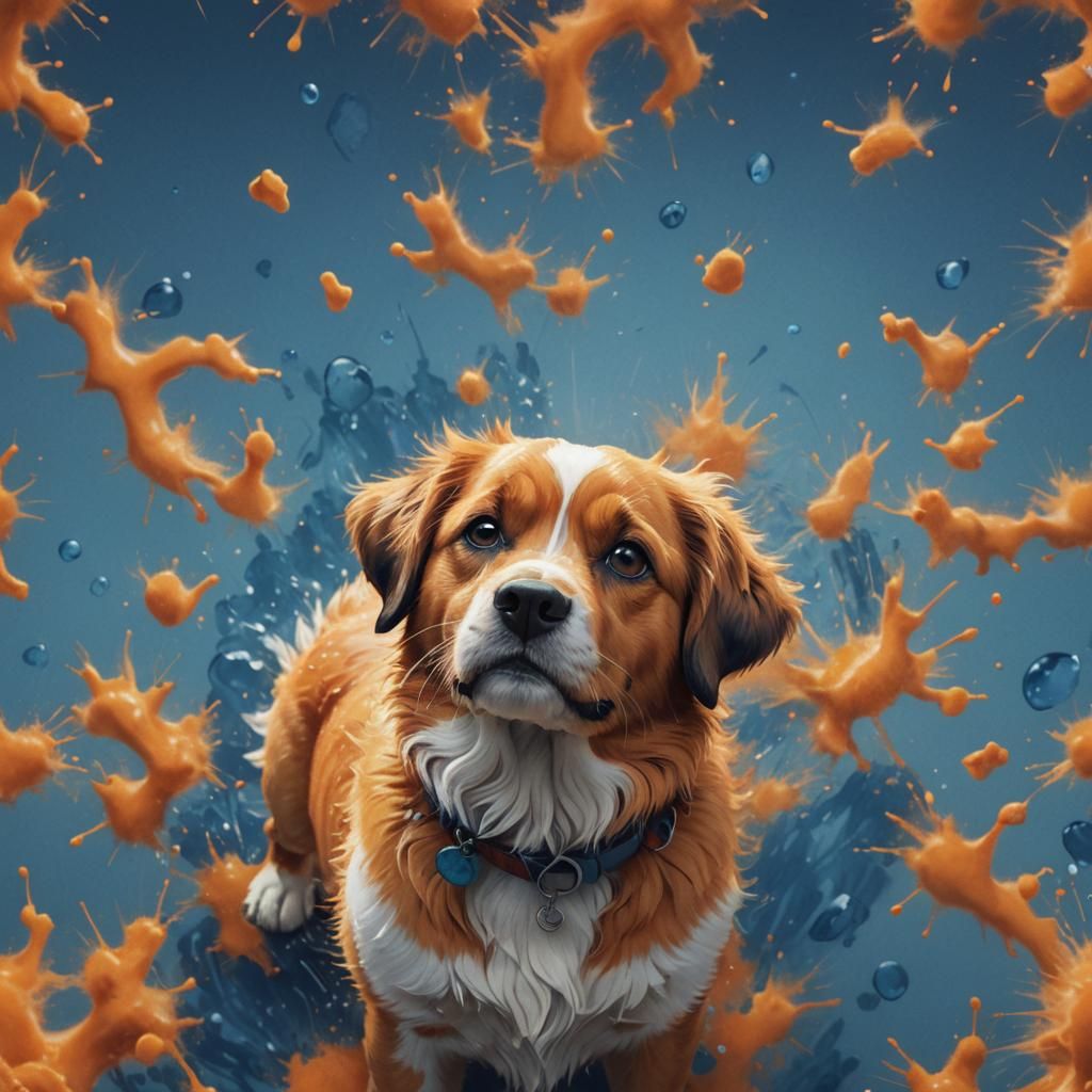 Hyperrealistic Dog and Cat Portrait in Pixar Style