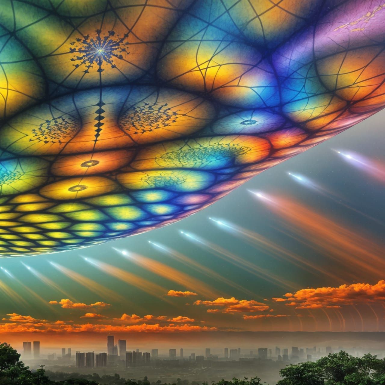 Surreal Reality Fracture in Technicolor Bombast