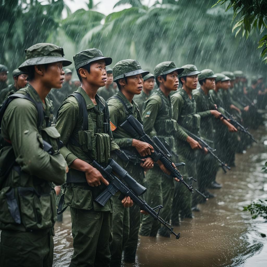 NPA Members Surrender in Pampanga: Documentary Photo
