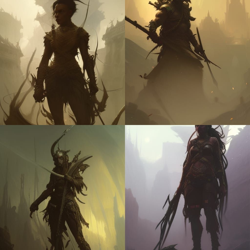 Sloth Warrior: Dark Fantasy Concept Art