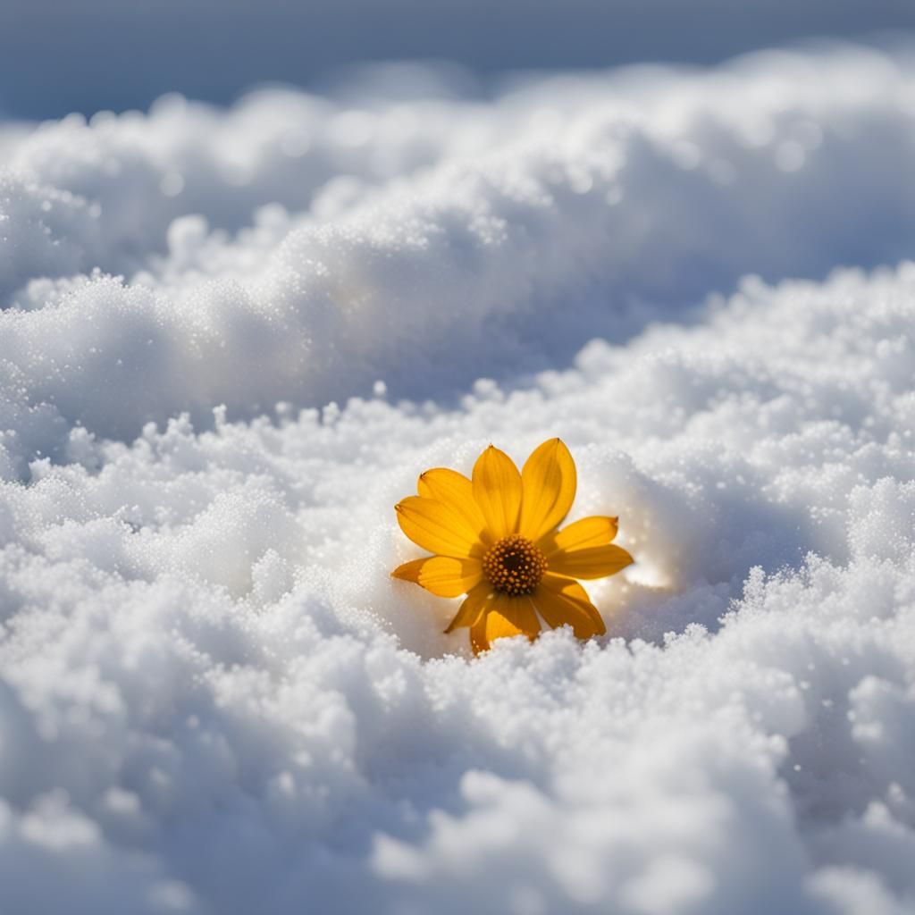 She vanished like a breeze, leaving behind only a yellow blossom that she had held in her hand.