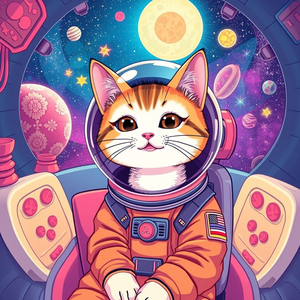 Space cat #5