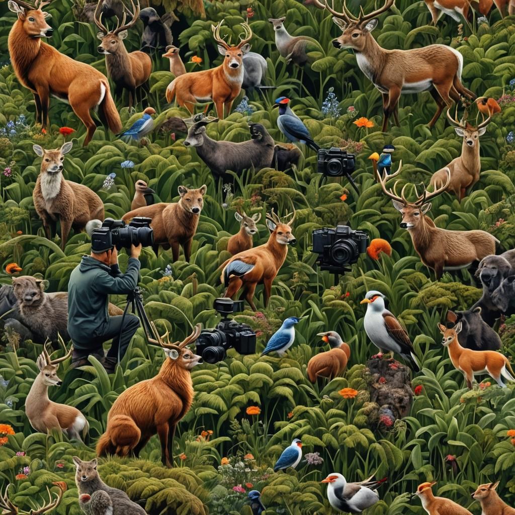 Engineer Captures Scandinavia's Wildlife in Maximalist Style