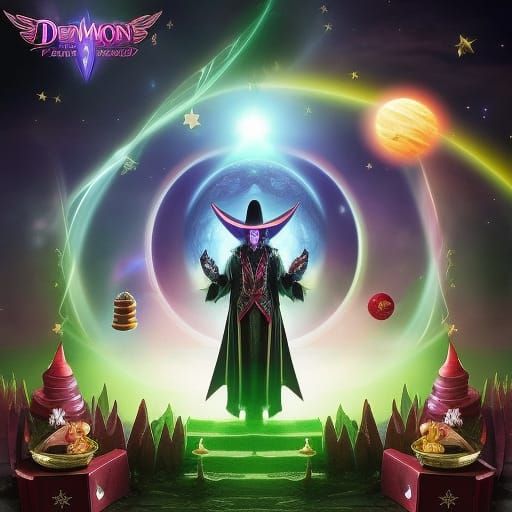 Demon magician 🪄🪄🪄! turning Everything into Candy