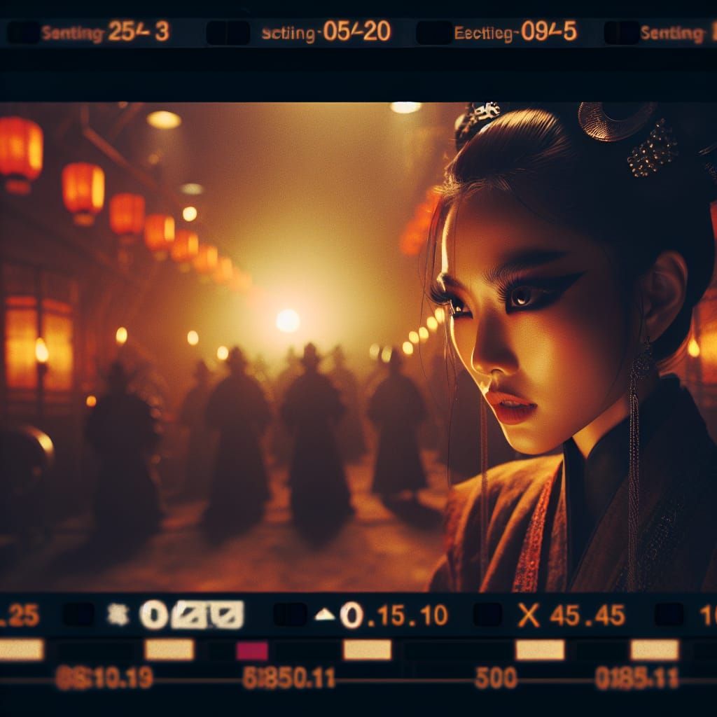 Brenda Song as an evil Disney villain. 7