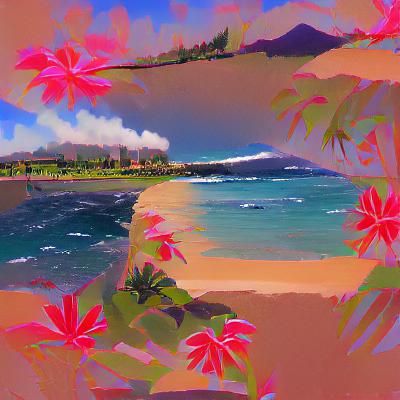 AI Generated Image of Hawaii