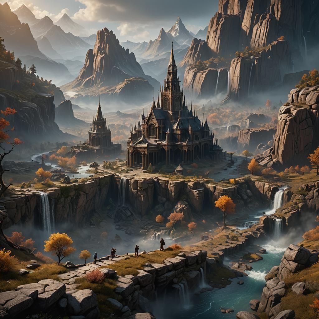 CREED.III Matte Painting in Deep Color