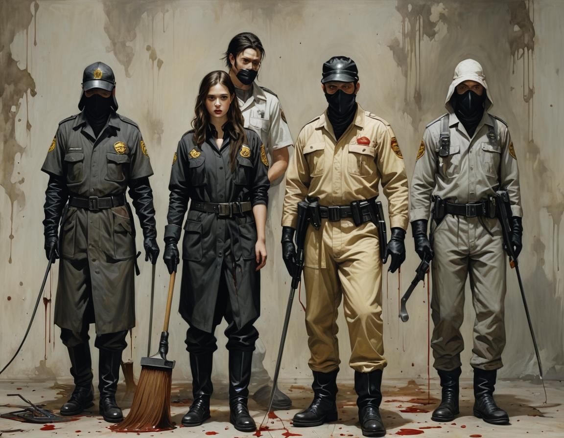 Crime Scene Cleaners: Digital Art