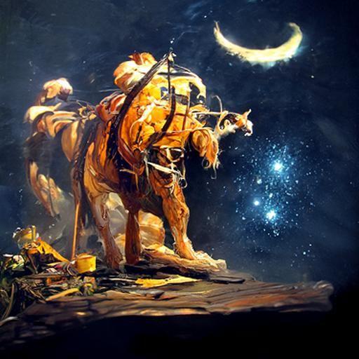 Recognizing Constellations: An Oil Painting by Gurney