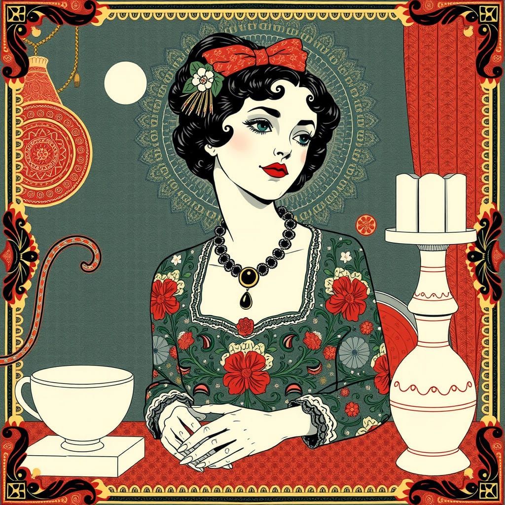 Exquisite Italian Art Deco Style