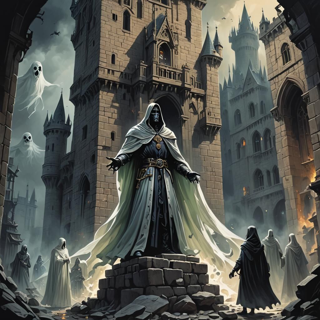 Sinister Princess Trapped in Ghost Tower