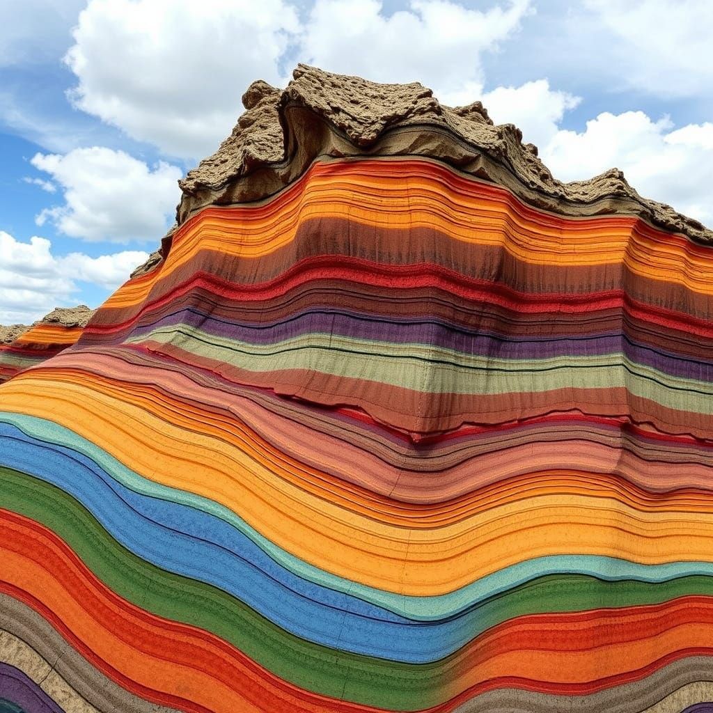 Geologic Time: Rock Layers as Deck of Cards