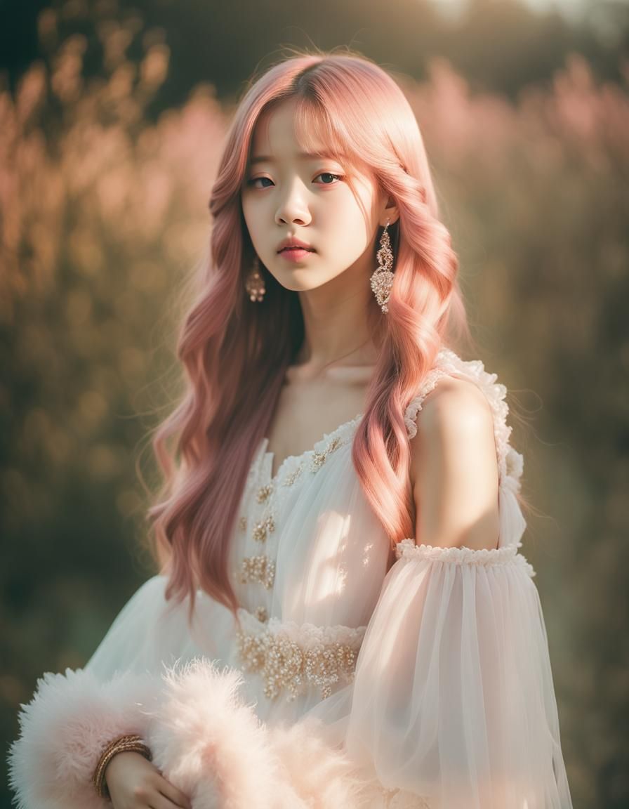 Blackpink Portrait in Ethereal Dreamy Style