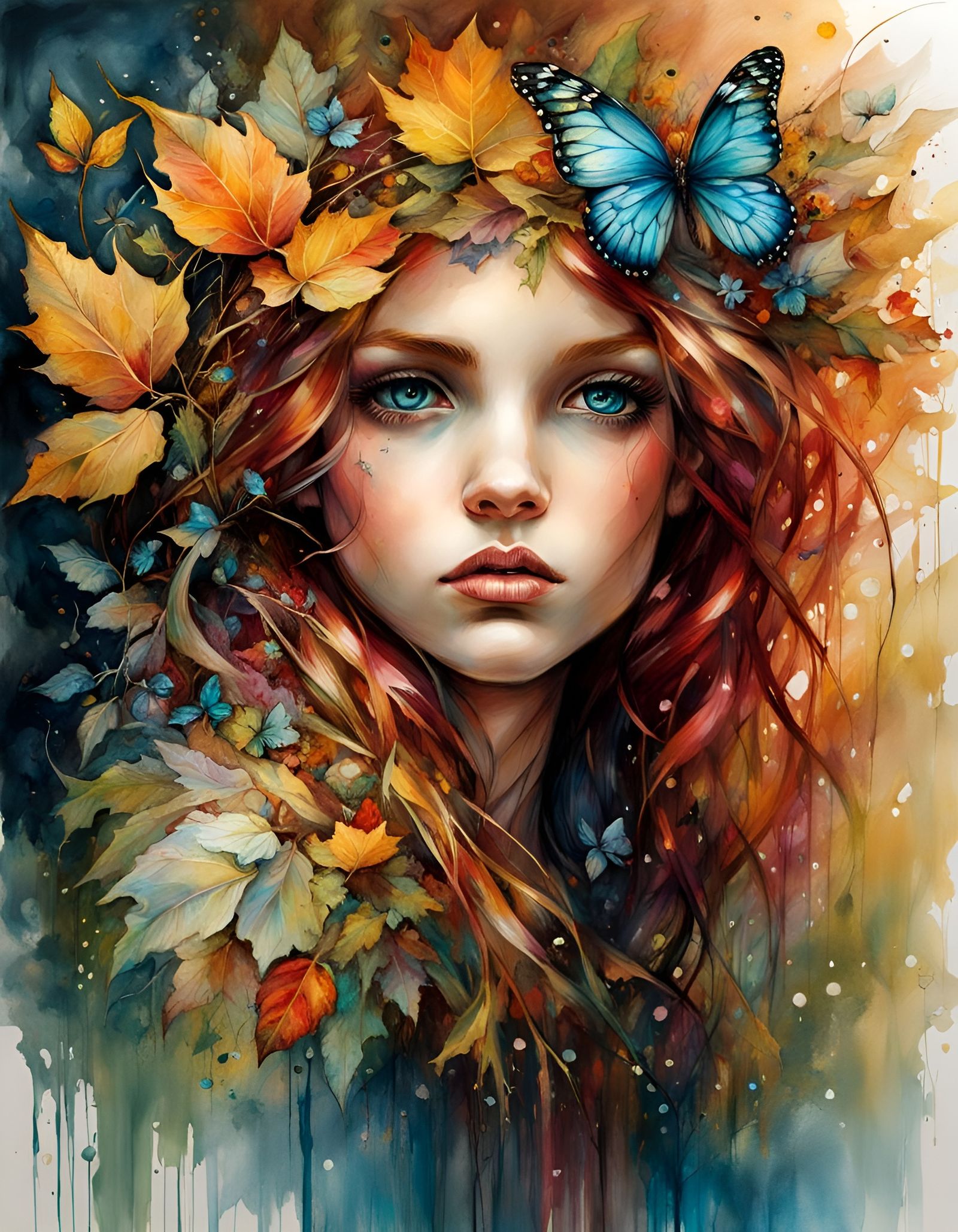 Autumn's Child - Crisp Wind & Autumn Leaves