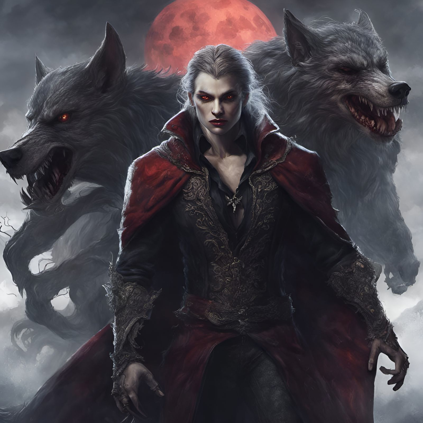 Vampire and Werewolf