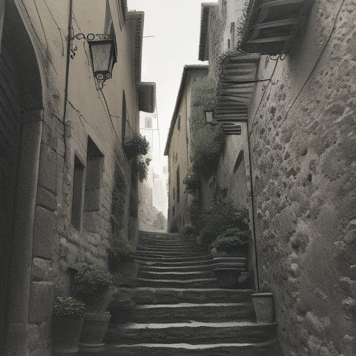 Surreal Sorrento: Ancient Streets and Cliffside Steps in War...