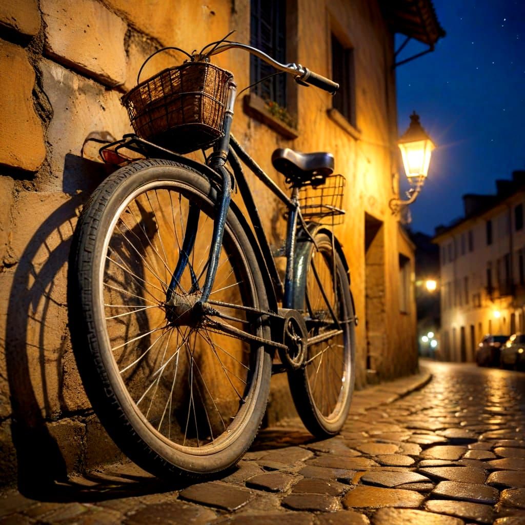 "Porque a vida é como andar de bicicleta: quando você perde o medo, aprende, está indo muito bem e feliz... Aí Deus diz:...