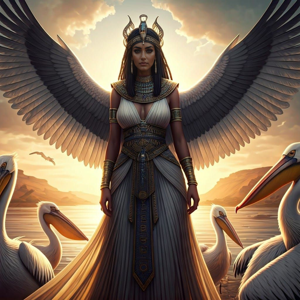 Egyptian Goddess Henet Reveals Her Divine Power