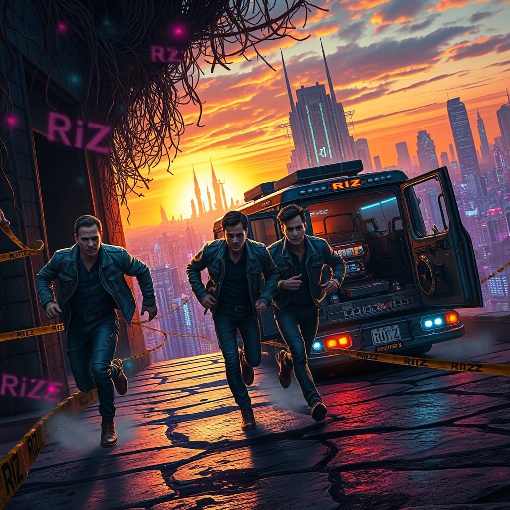 Mystical Jailbreak in Cyberpunk City