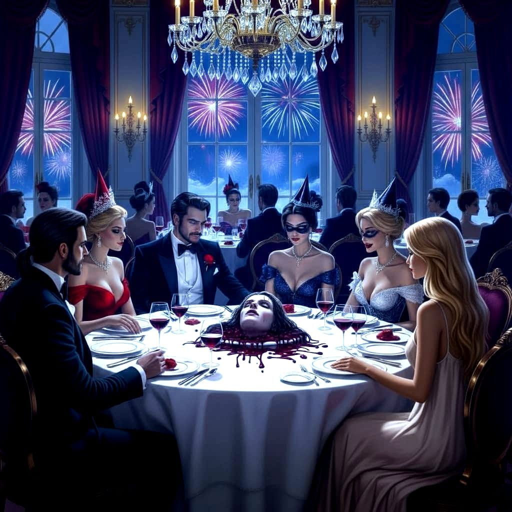 Vampire New Year Ball in Rococo Palace