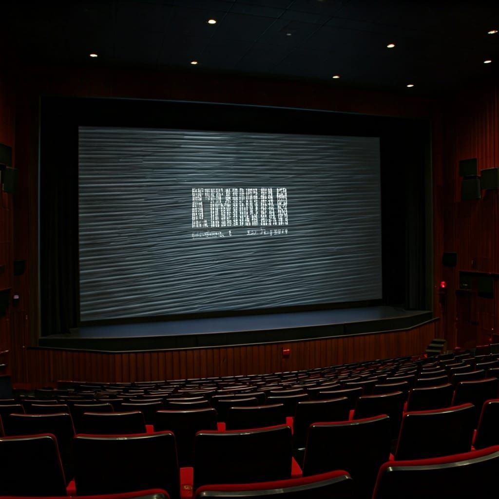 Classic Theatre Showing End Credits