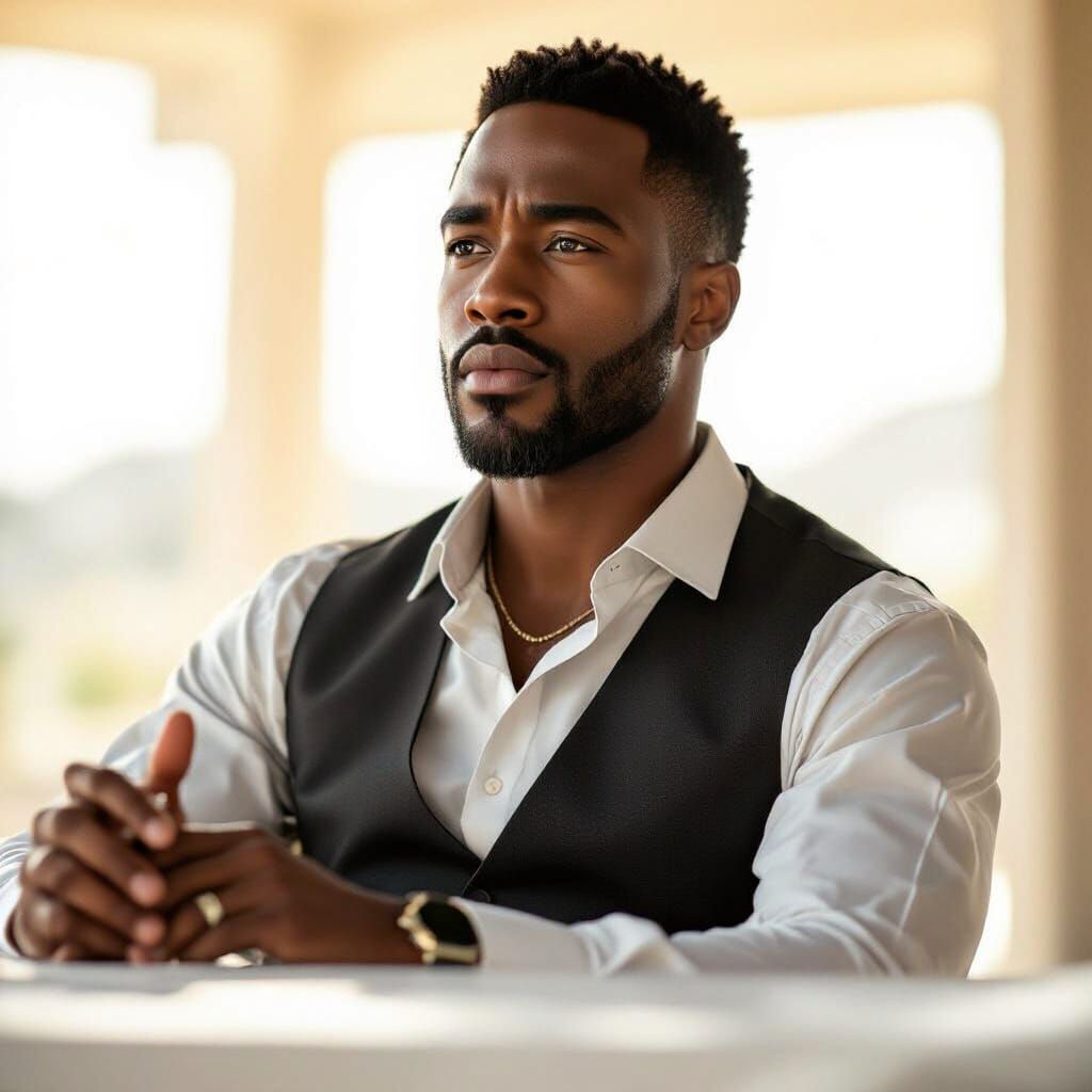 Cinematic Scene of African American People with Raw Emotion