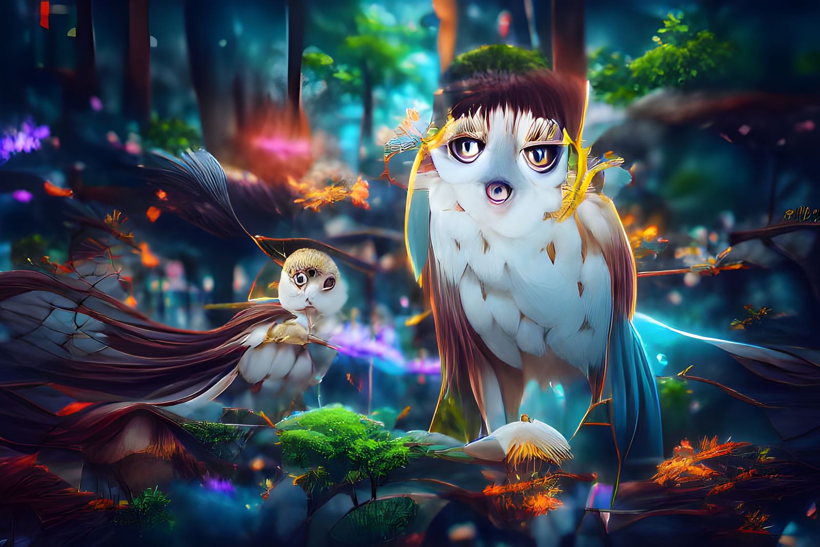 Strange owls