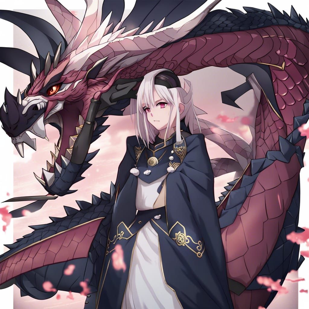 Anime Dragon Illustration