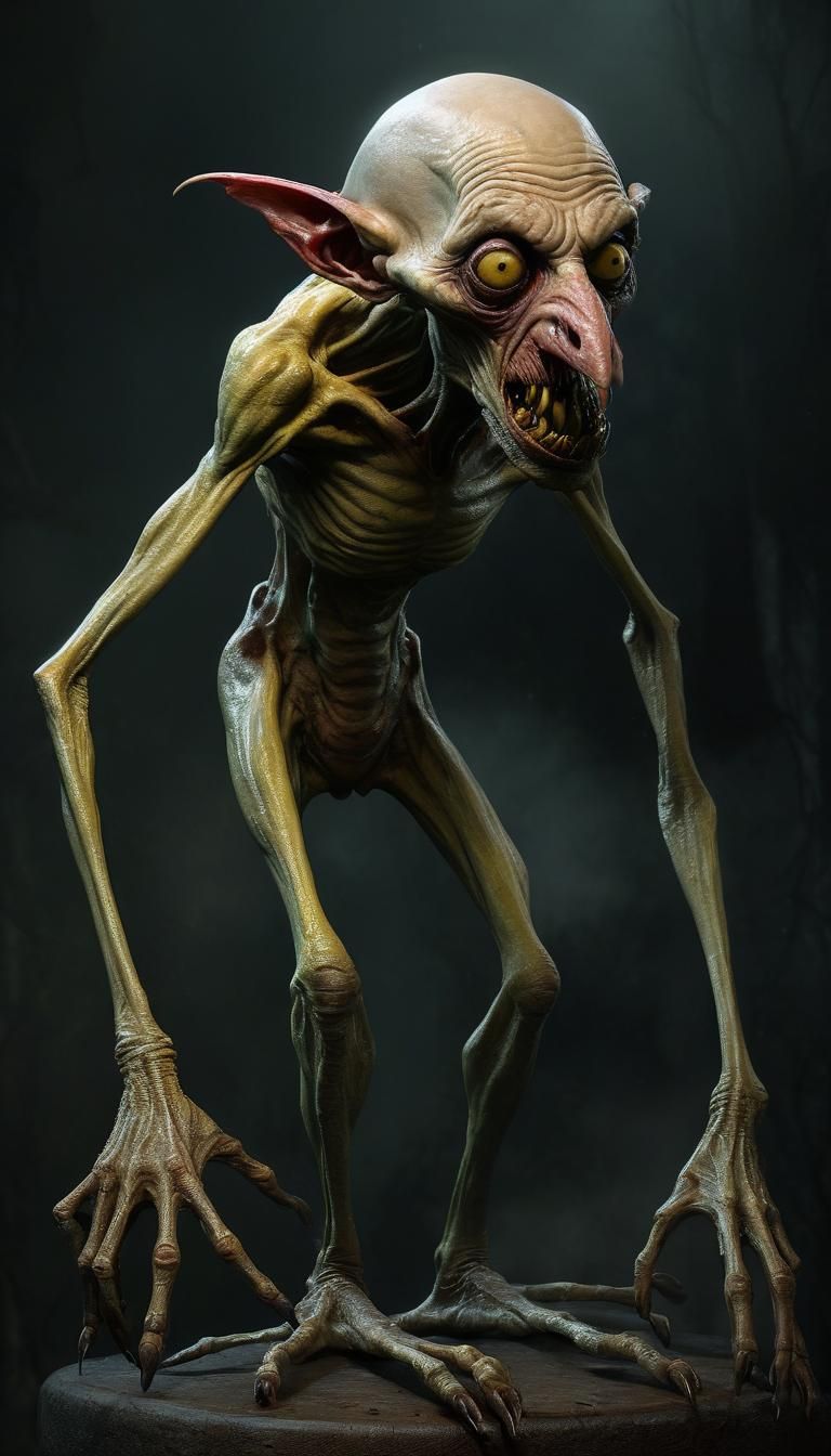 Creepy Boogeyman: A Nightmarish Horror Monster