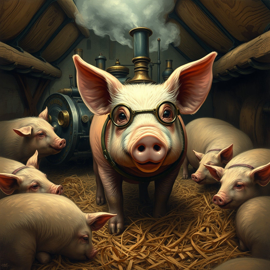 A pig in a pig sty #3