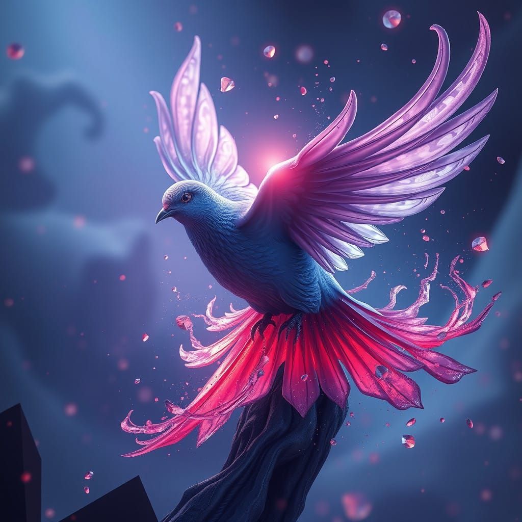 Sapphire Dove in Luminous Fantasy