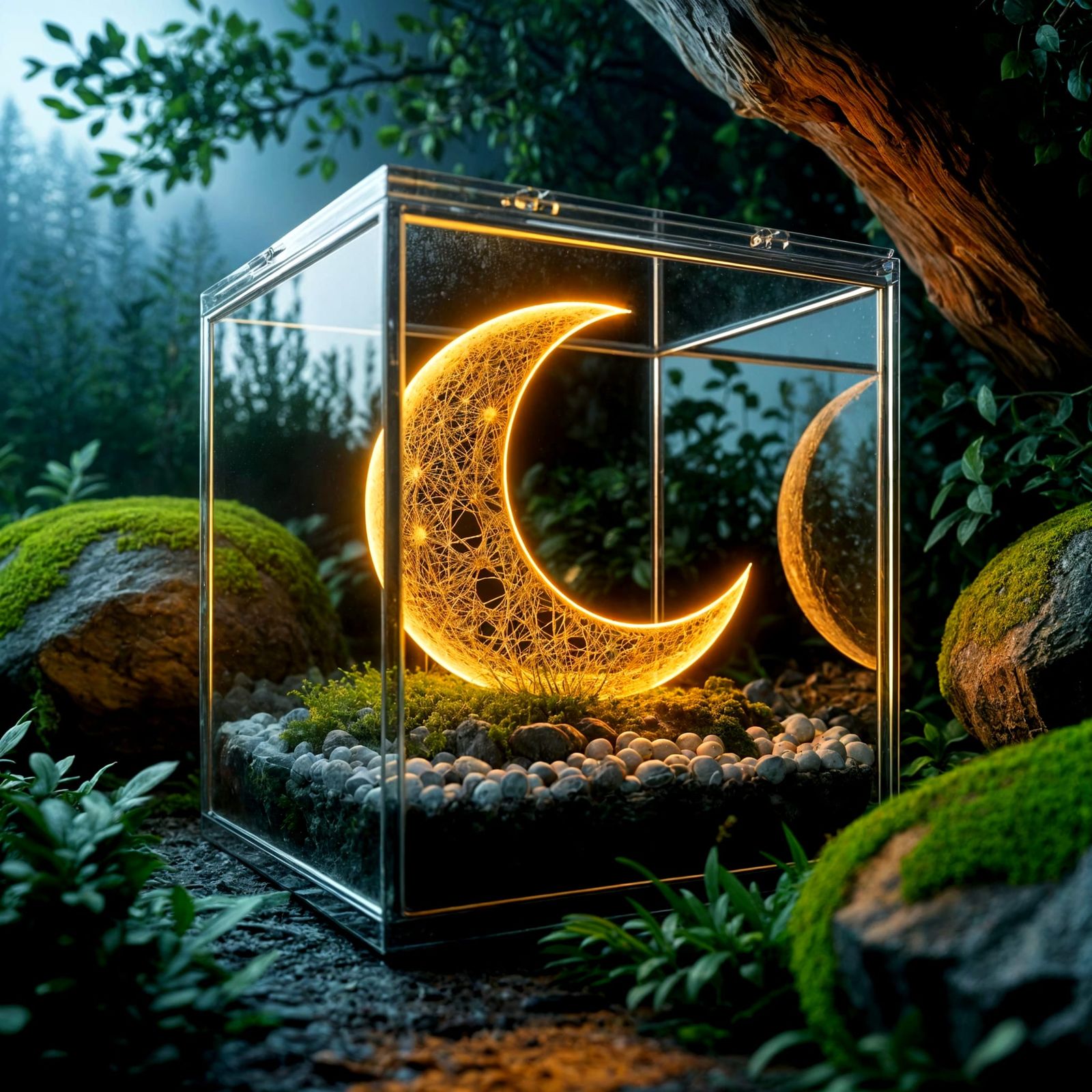 Moon has been stolen!