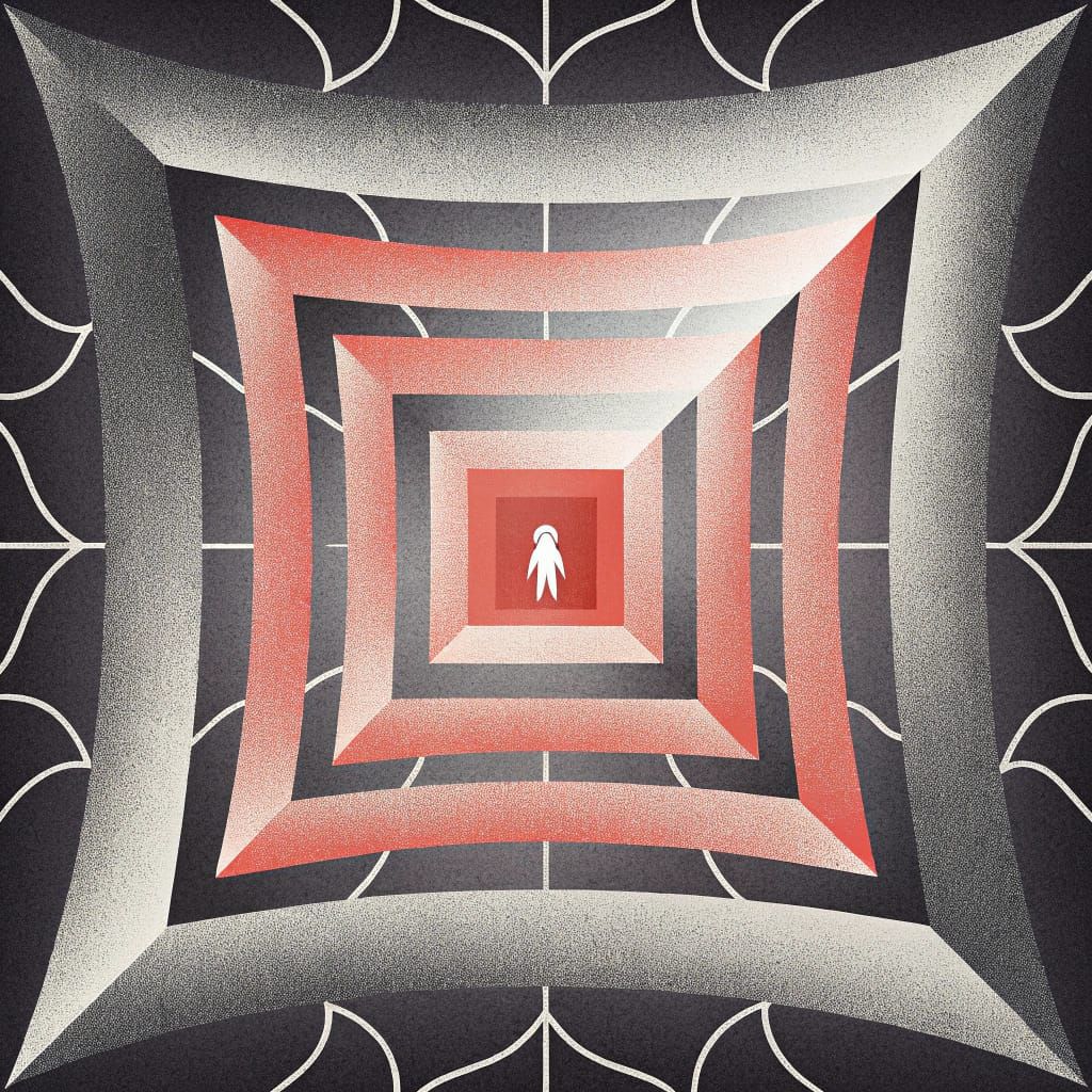 Odd Critters Textile White Silhouettes