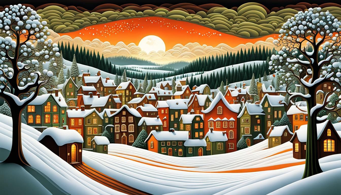 Charles Dickens Winters Wonderland